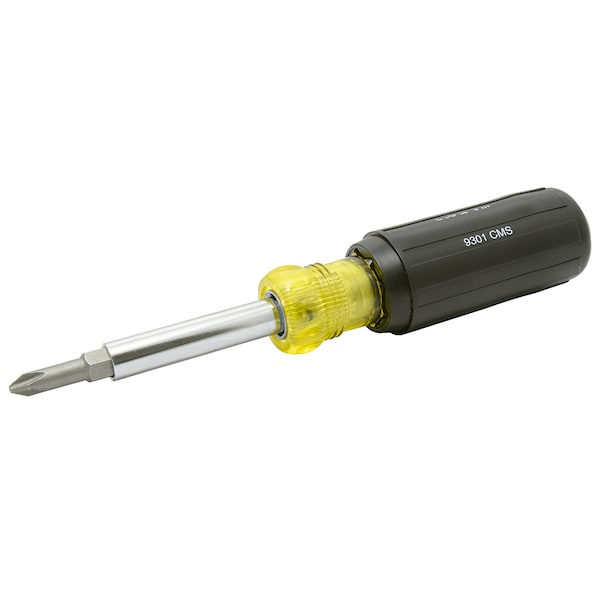 5 in 1 interchangeable cushion grip screwdriver 5/16 in bits